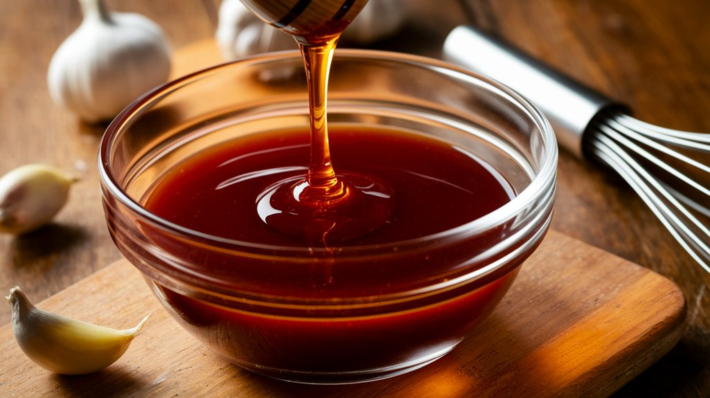 combine honey and bbq