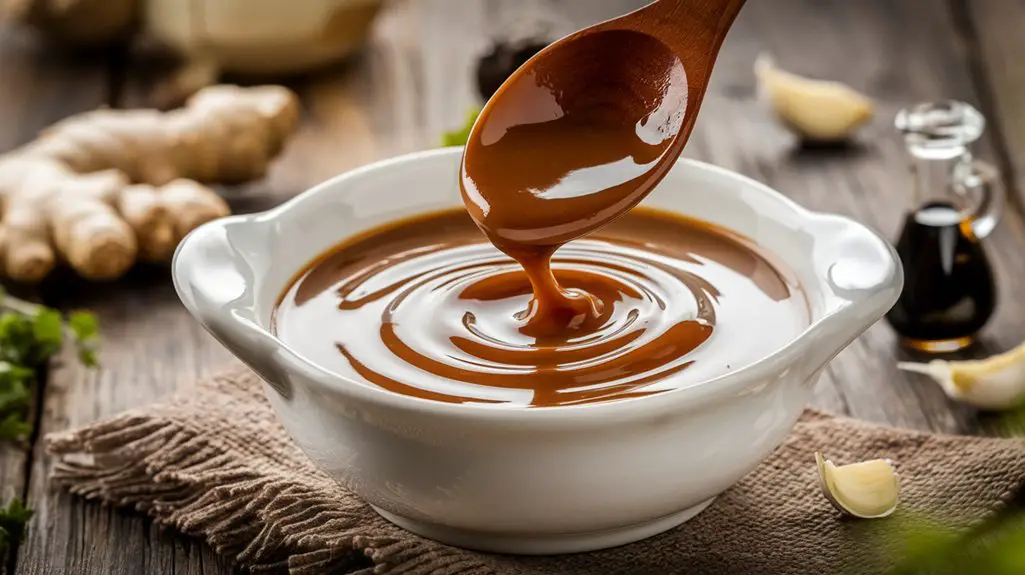 combine sauces until smooth