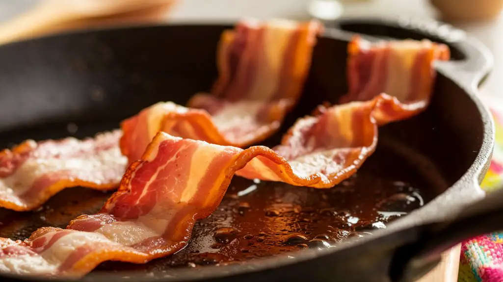 cook bacon in pan