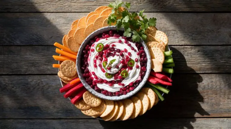 cranberry jalape o cream dip