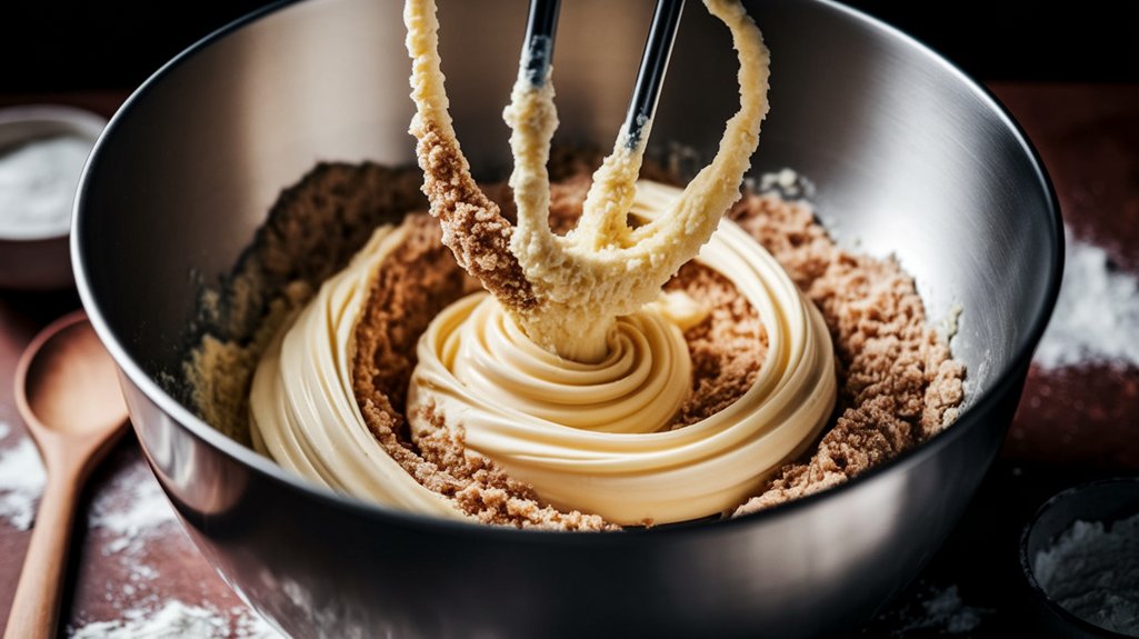 cream butter with sugars