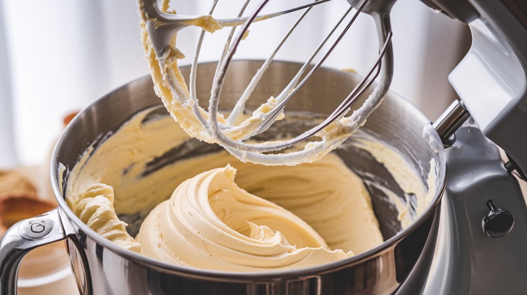 cream together butter sugar