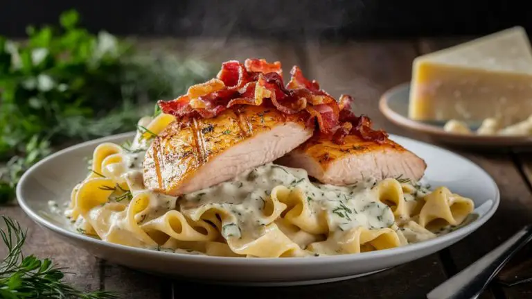 creamy chicken bacon pasta