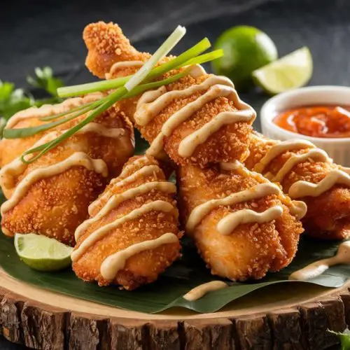 crispy spicy chicken dish