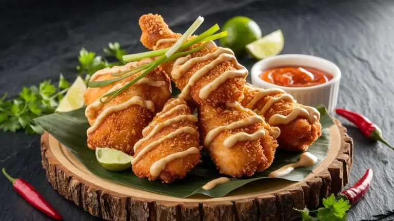 crispy spicy chicken dish