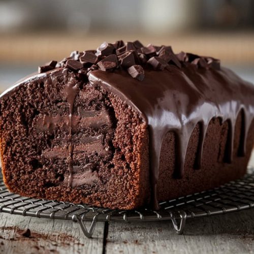 decadent chocolate brownie bread