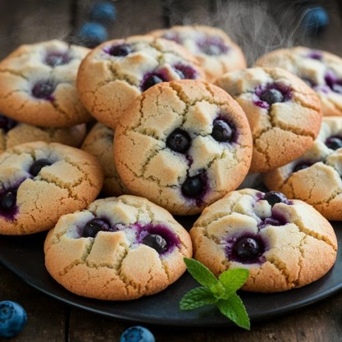 delicious blueberry cookie recipe