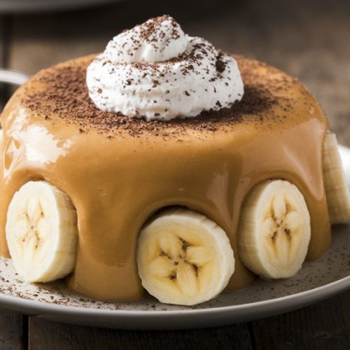 delicious creamy banana dessert