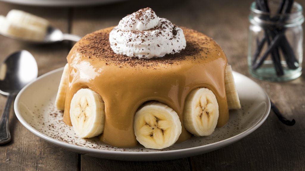 delicious creamy banana dessert