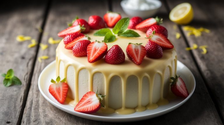 delicious fruity dessert treat