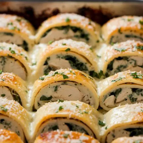 delicious pasta with chicken