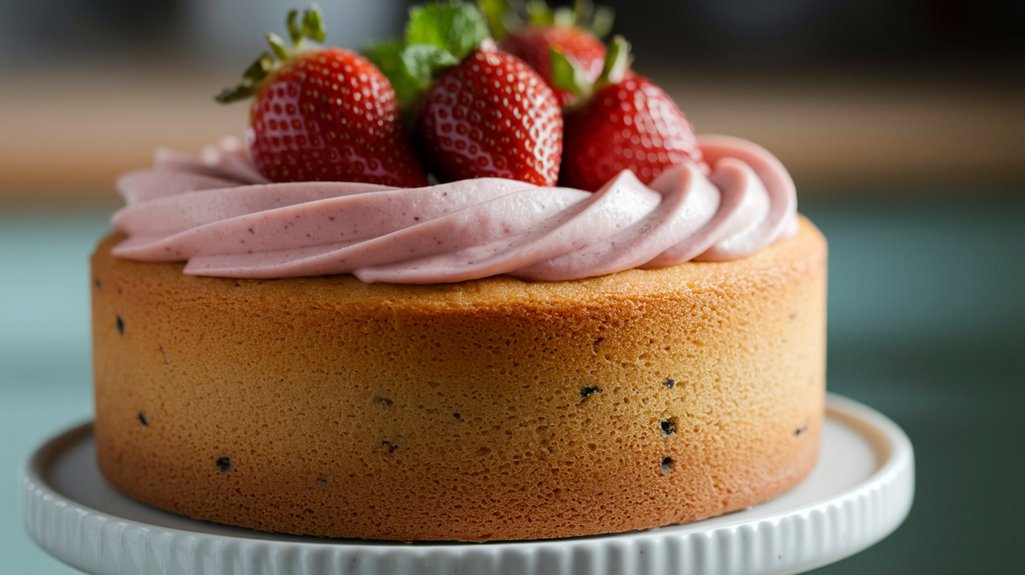 delicious vanilla cake frosting