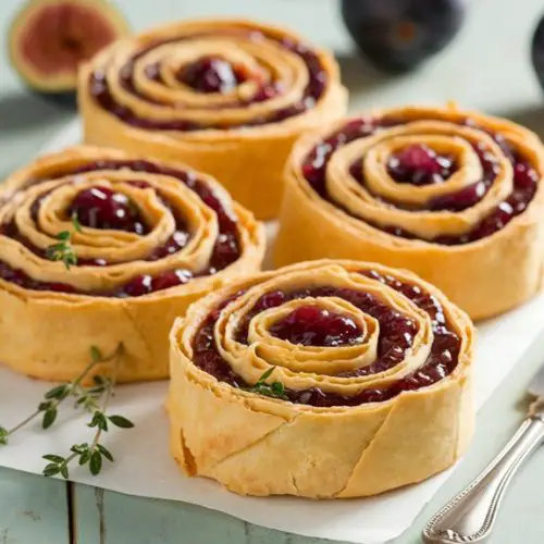 fig and goat cheese pinwheel