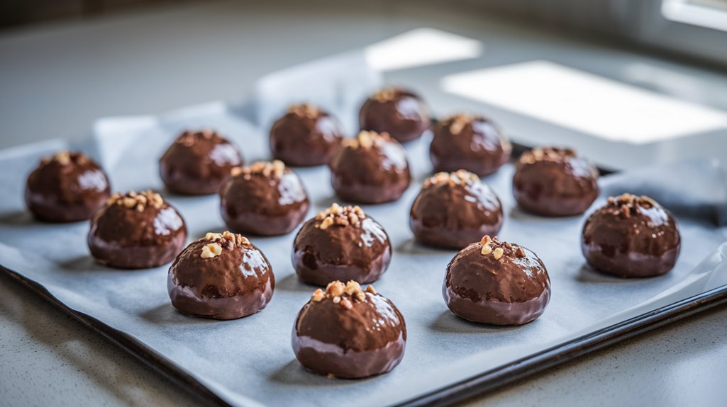 form evenly spaced dough balls