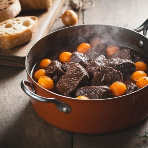 hearty beef stew dish