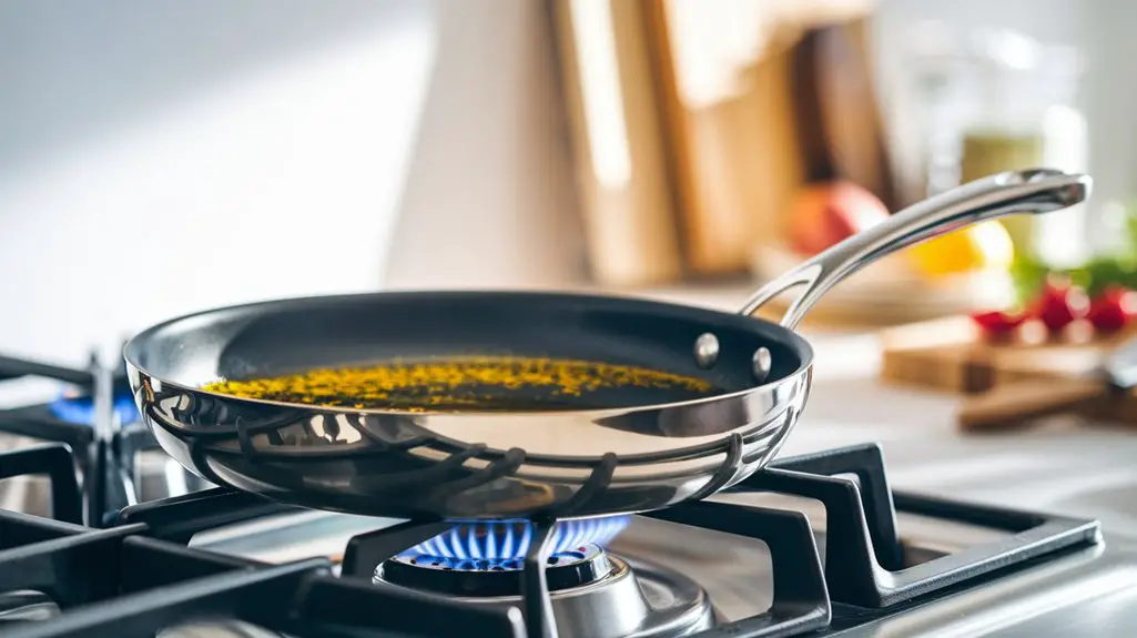 heat oil in skillet