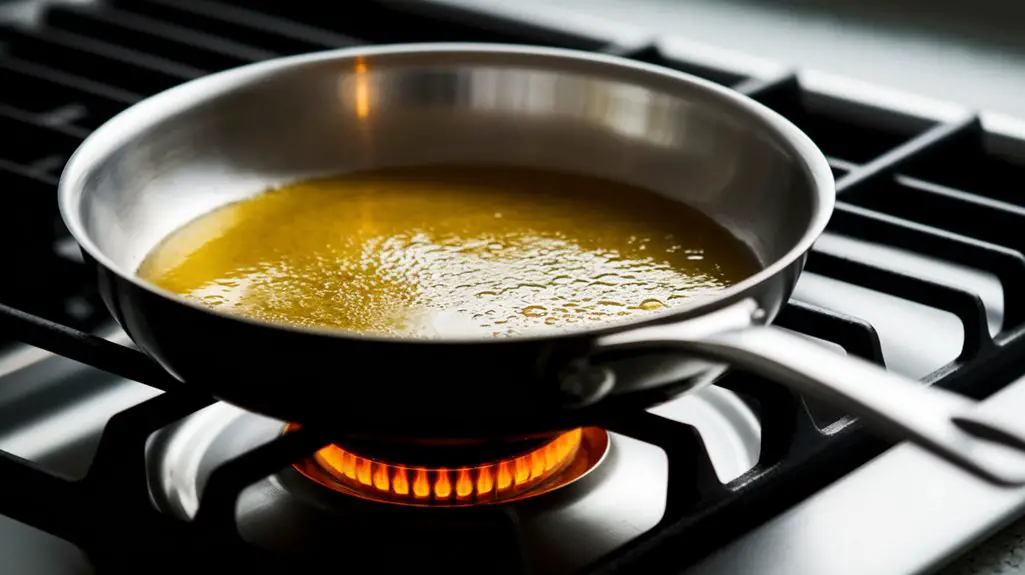 heat oil in skillet