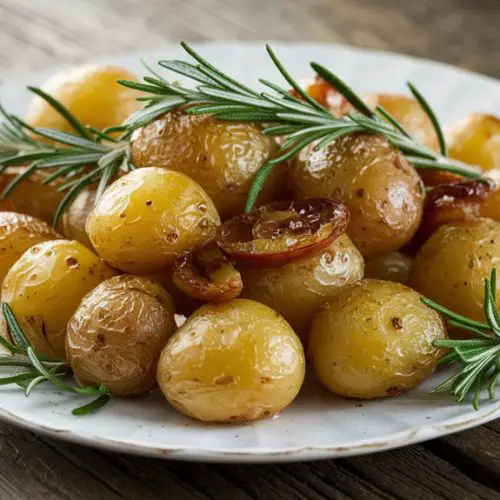 herb infused roasted potatoes