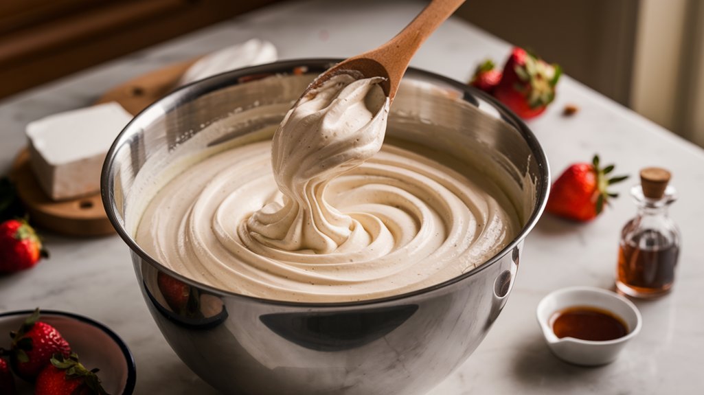 incorporate sour cream thoroughly