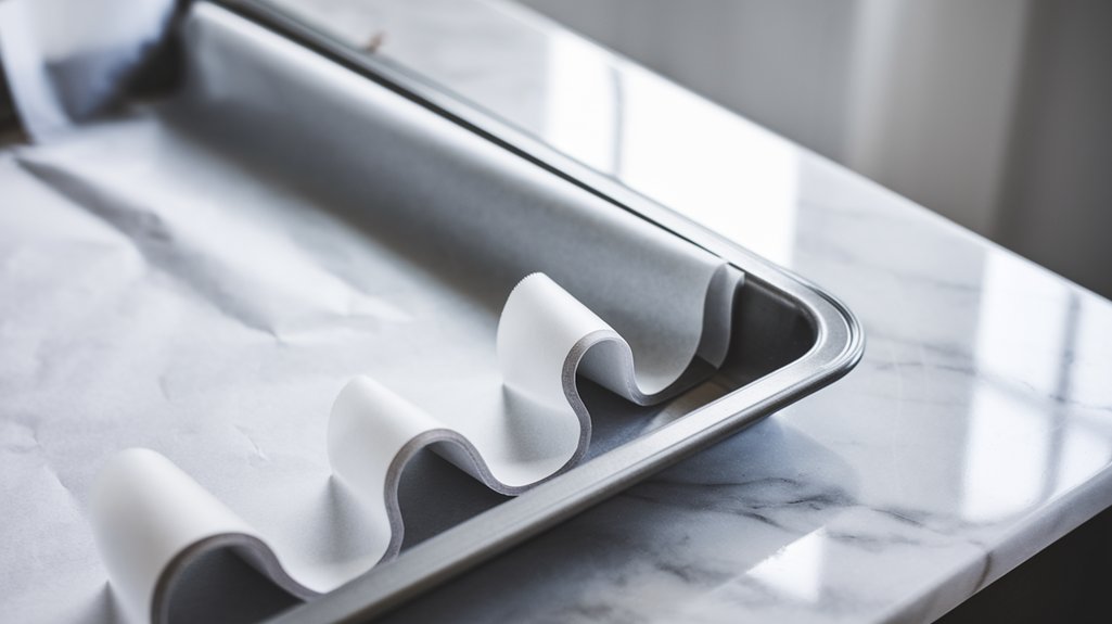 line baking sheet parchment