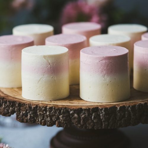 mini layered dessert cakes