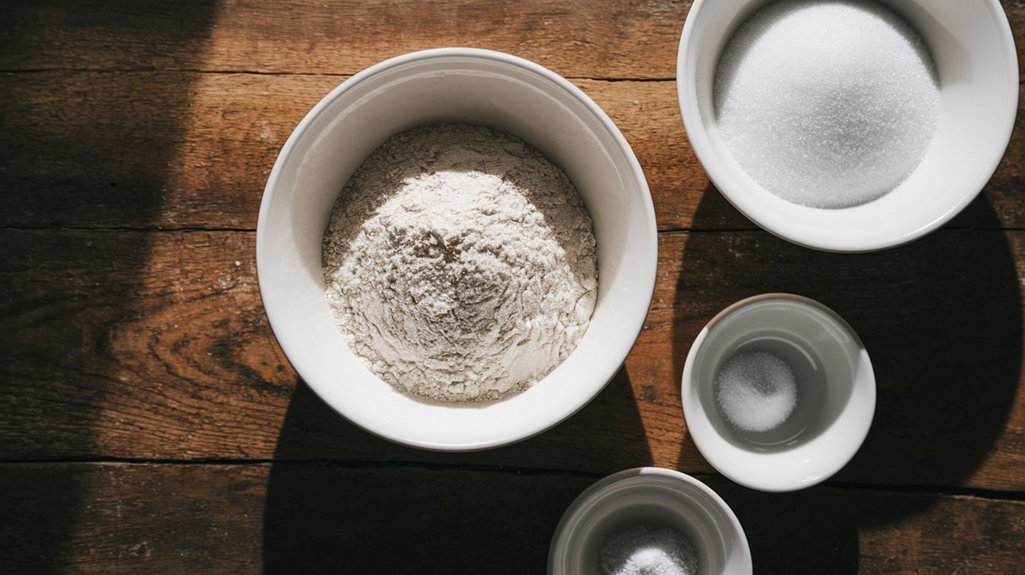 mix dry ingredients separately