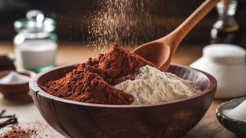 mix dry ingredients well