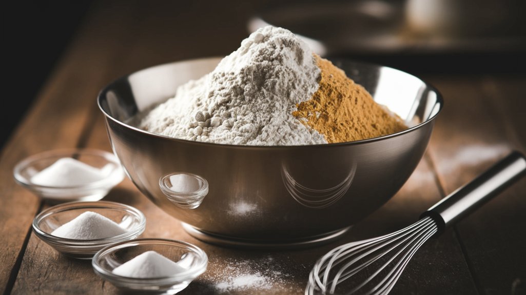 mix dry ingredients well