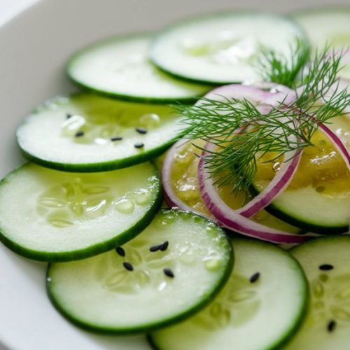 refreshing cucumber salad recipe