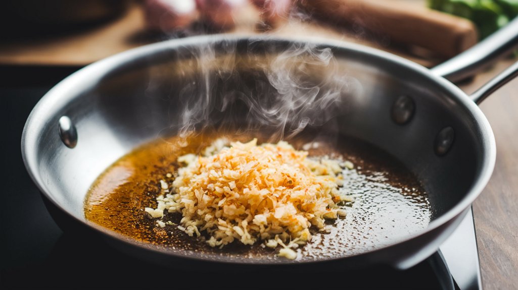 saut ginger and garlic