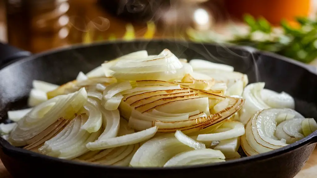 saut onion until translucent