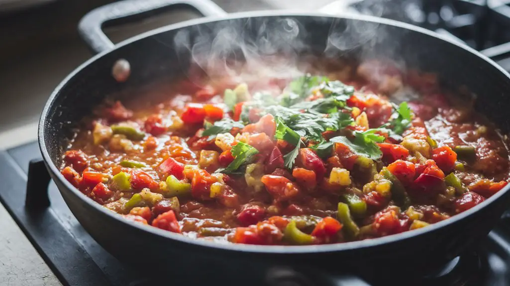 simmer sauce for ten minutes