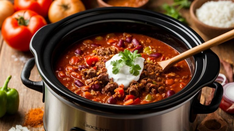 simple slow cooker chili