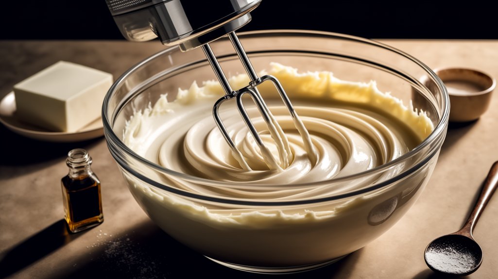 smoothly beat cream cheese