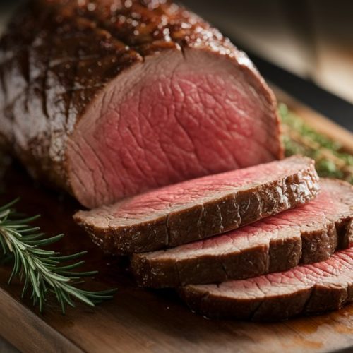 succulent beef tenderloin roast