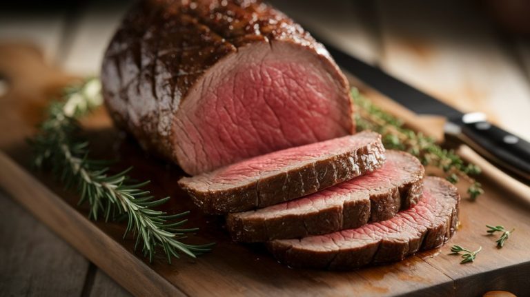 succulent beef tenderloin roast