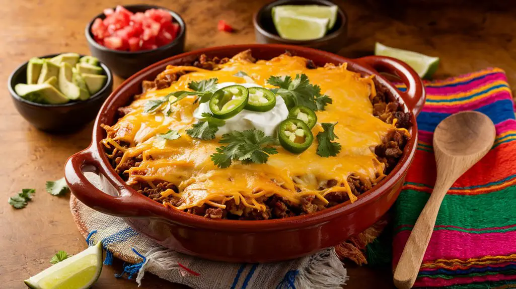 taco casserole recipe instructions