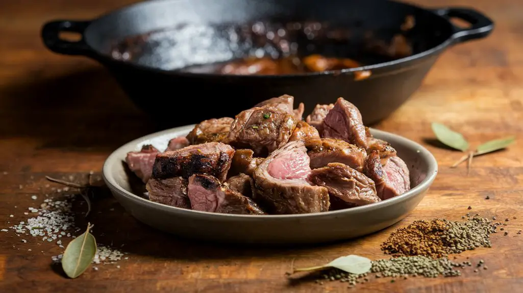 temporarily set lamb aside