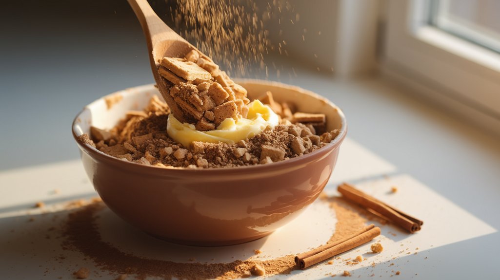 thoroughly mix crust ingredients