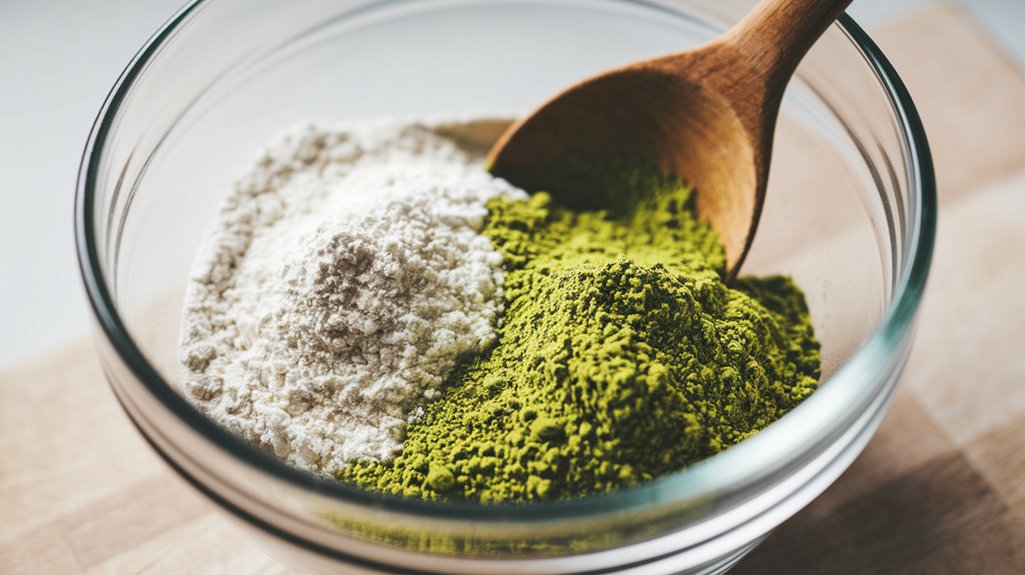 thoroughly mix dry ingredients