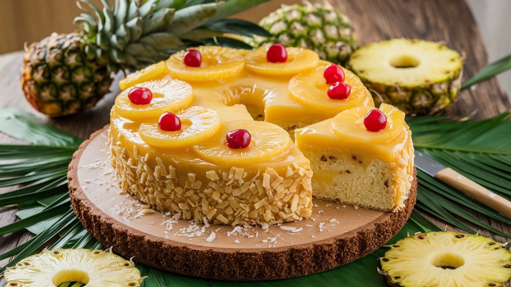 tropical fruit dessert delight