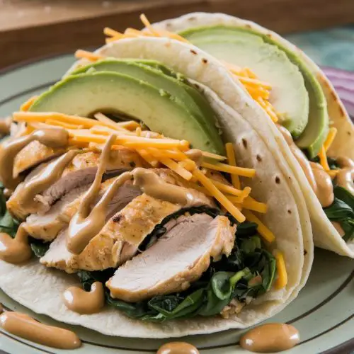 Honey Mustard Spinach Taco_rev