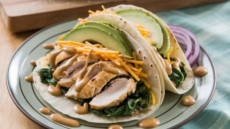 Honey Mustard Spinach Taco_rev