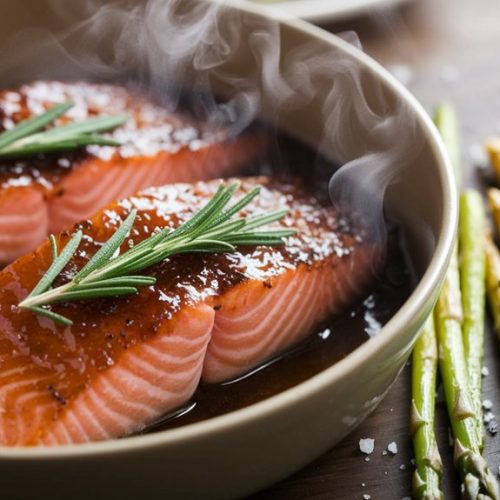 baked honey garlic salmon