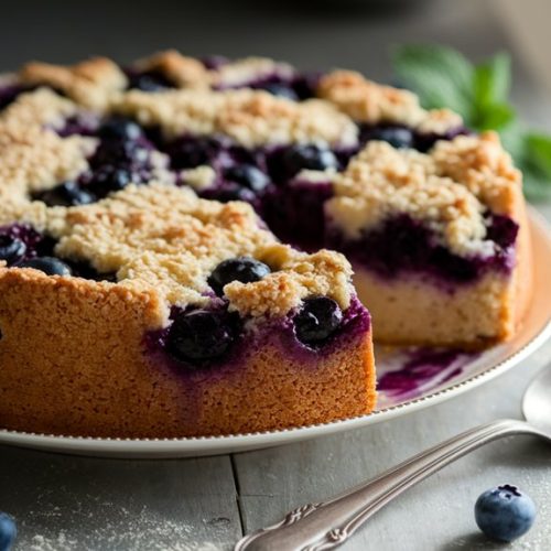 blueberry dessert dump cake