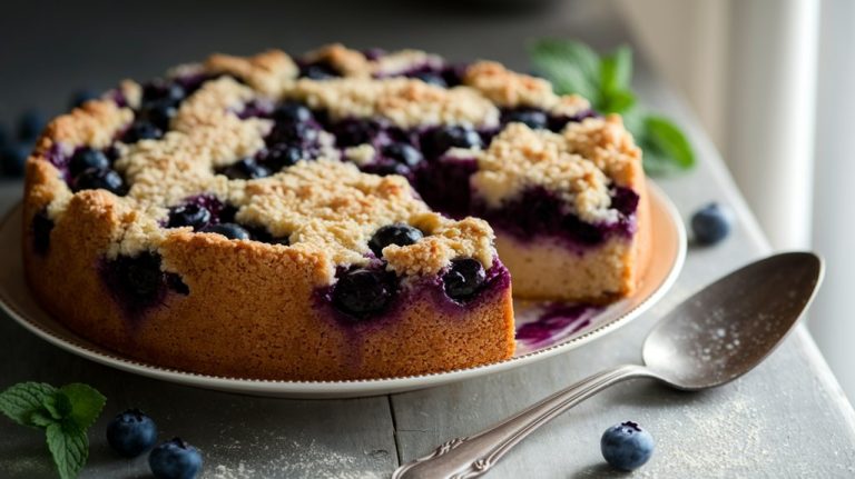blueberry dessert dump cake