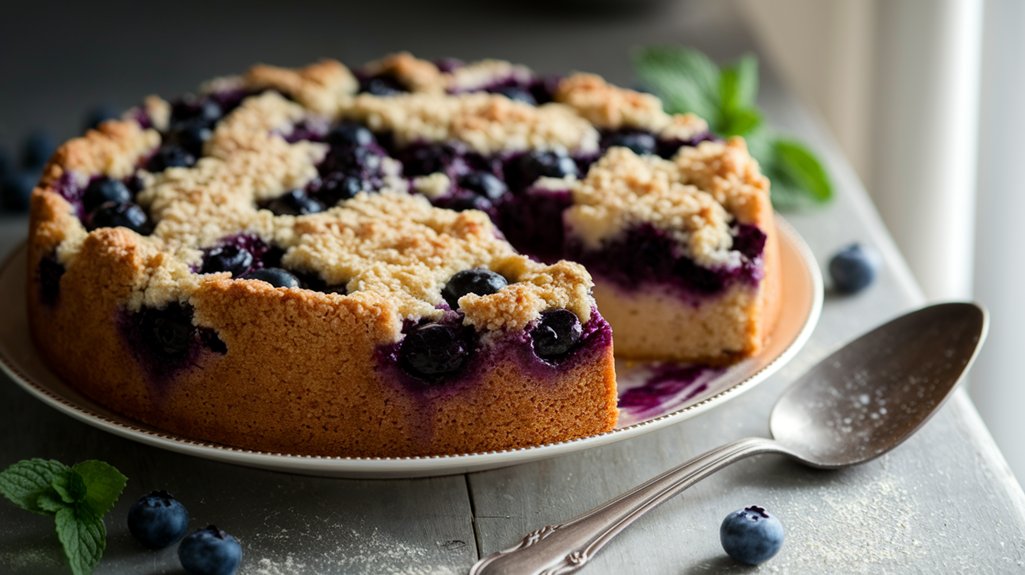 blueberry dessert dump cake