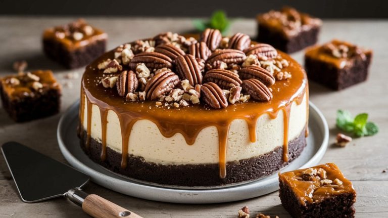chocolate caramel dessert delight