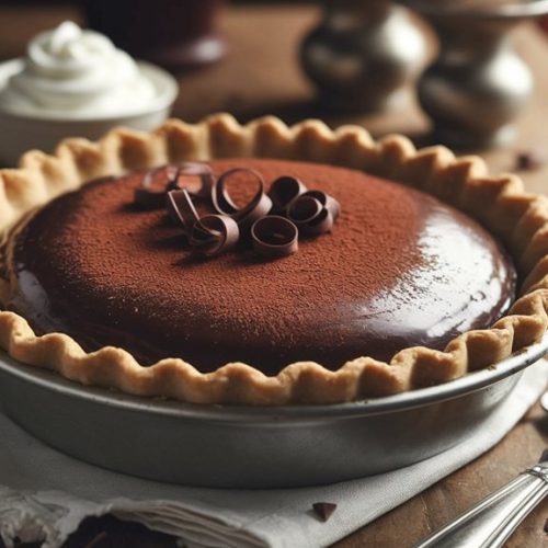 classic dessert chocolate pie