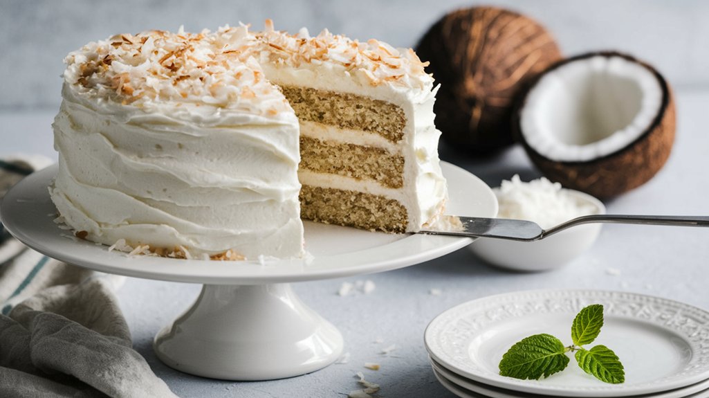 coconut cream cake recipe